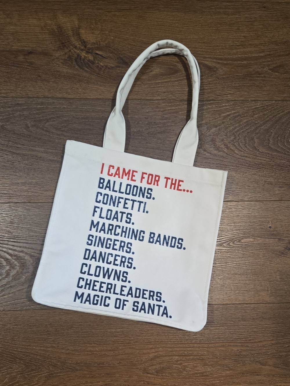 MACY'S THANKSGIVING DAY PARADE TOTE BAG.. LIMITED EDITION.. #8153 - Picture 2 of 7